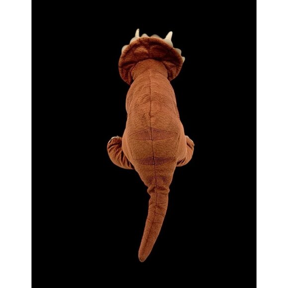 IKEA Jattelik Triceratops Dinosaur 18" Brown Textured Realistic Stuffed 2006 - Picture 2 of 7
